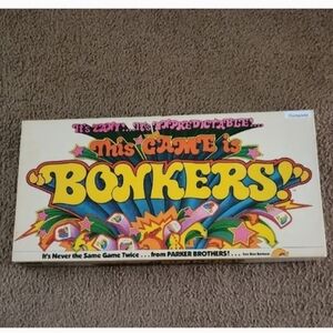 Parker Brothers 'Bonkers' Board Game